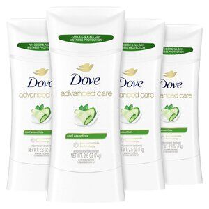 Advanced Care Antiperspirant Deodorant Stick Cool Essentials 4 ct for helping yo
